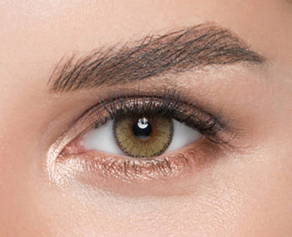 Pupilentes color miel devlin shop