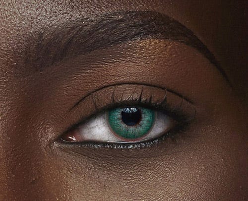 Solflex Natural Colors Esmeralda Emerald Green Color Contact Lenses