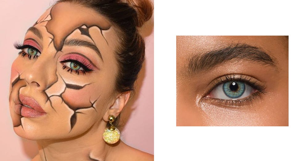 2022 Halloween Scary Doll Makeup