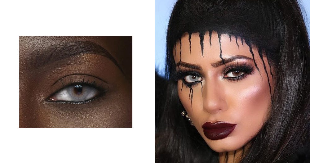 2022 Halloween Makeup Witch Look