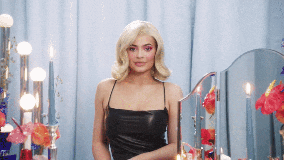 lenti a contatto di Kylie Jenner