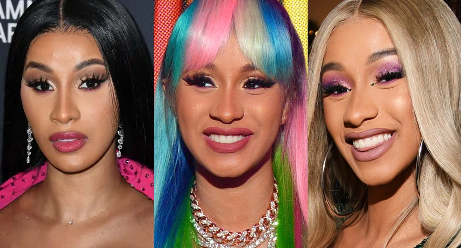 Cardi b store hair extensions