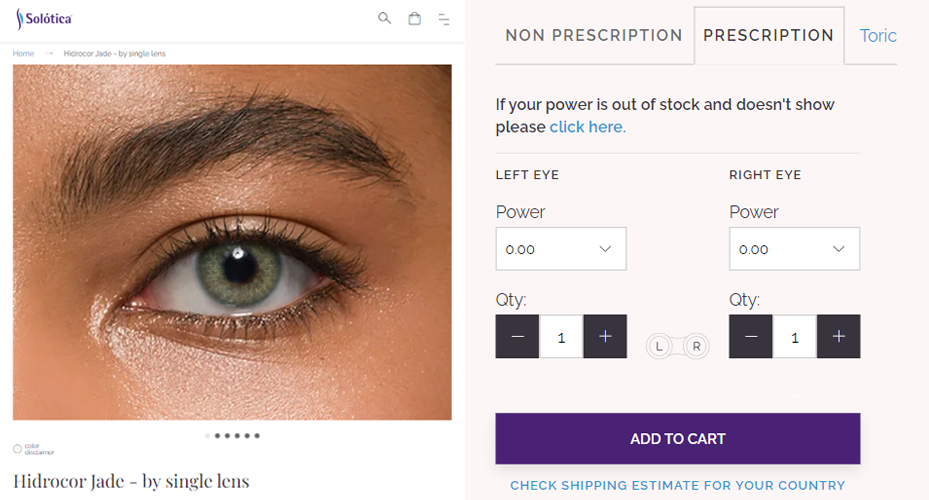 Where To Order Prescription Colored Contacts